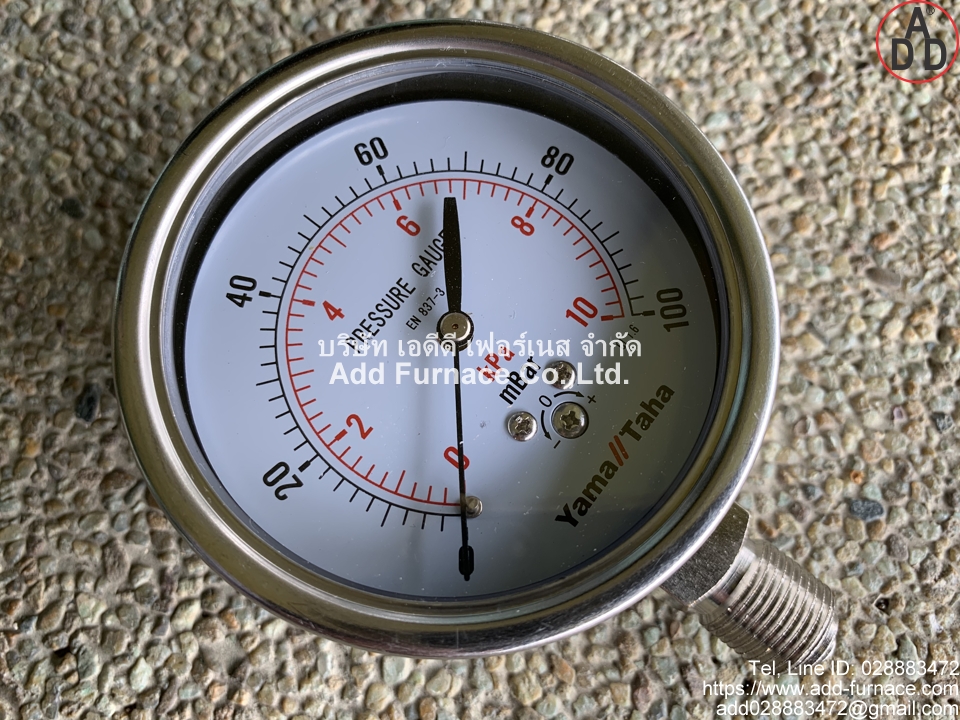 Yamataha Pressure Gauge 0-10kPa(0-100mBar) (7)